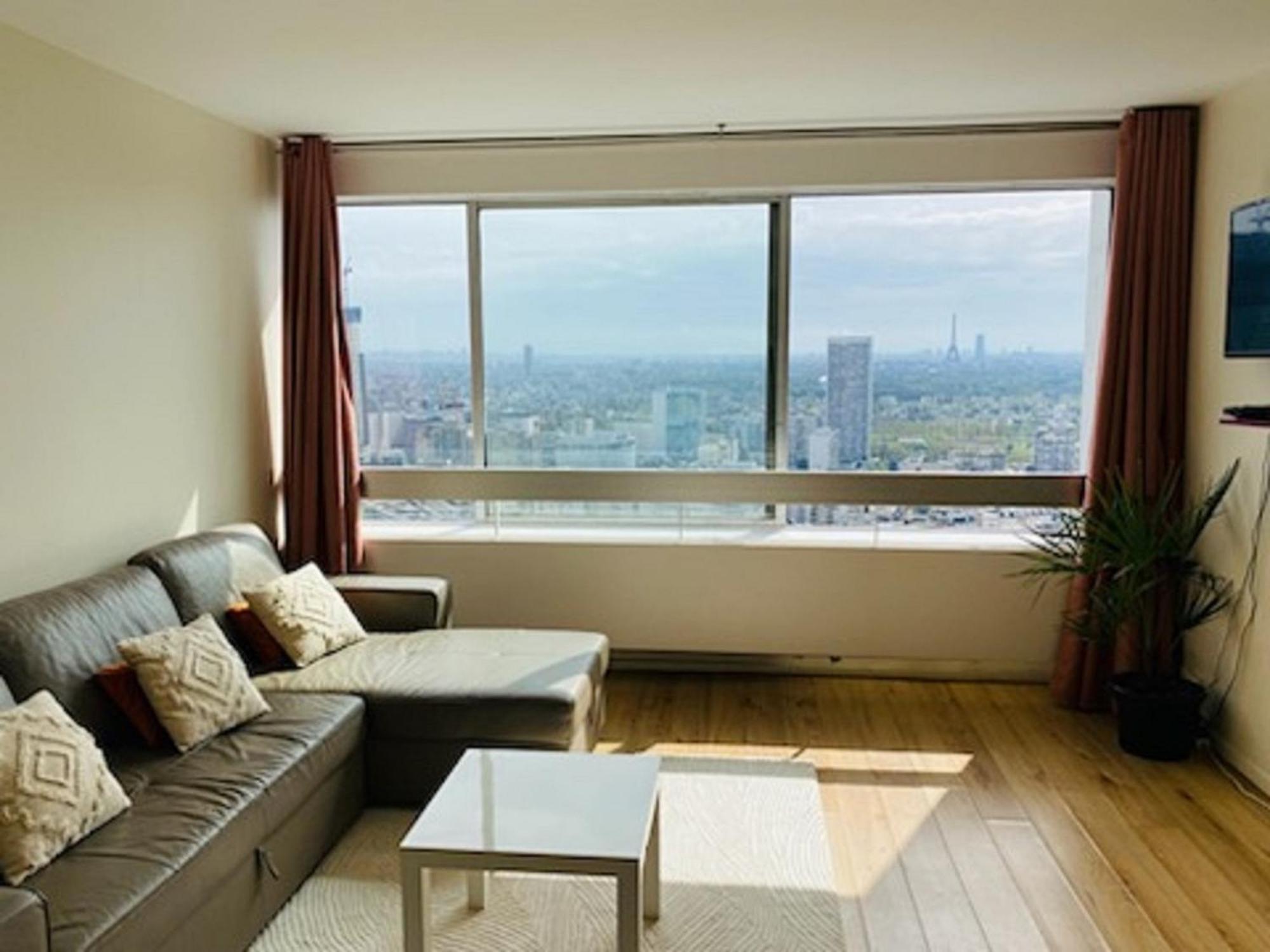 Apartment Paris La Defense Eiffel Tower Outlook Puteaux Buitenkant foto