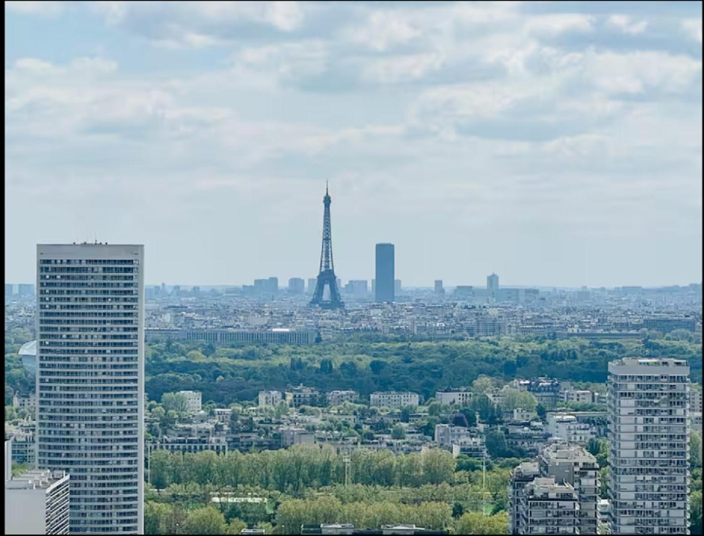 Apartment Paris La Defense Eiffel Tower Outlook Puteaux Buitenkant foto